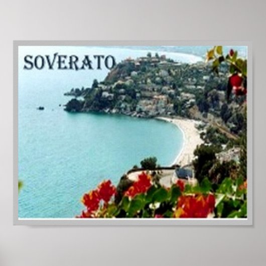 Poster Italie - Calabre - Soverato - (Devant)