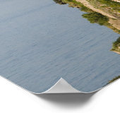 Poster ITALIE, Campanie, Baie de Naples), ISCHIE, (Coin)