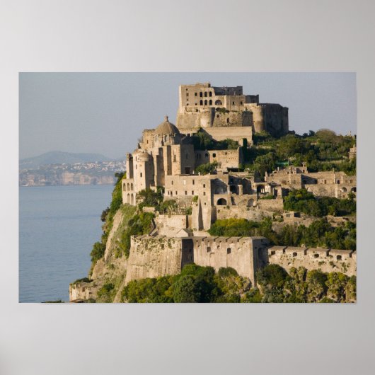 Poster ITALIE, Campanie, Baie de Naples), ISCHIE, (Devant)