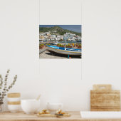 Poster ITALIE, Campanie (Baie de Naples), ISCHIE, (Cuisine)