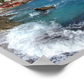 Poster Italie - Campanie - Capri - Marina Piccola - (Coin)