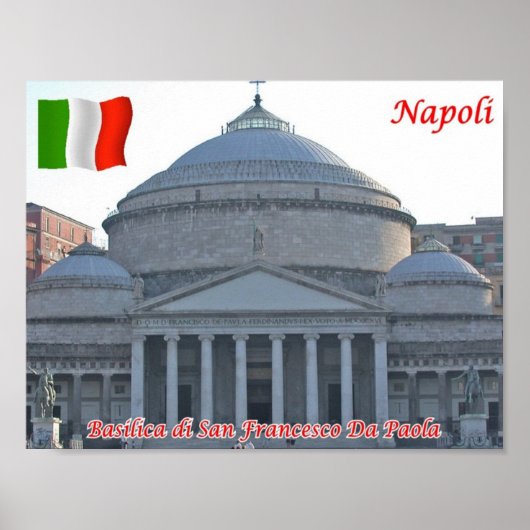 Poster Italie - Campanie - Naples - (Devant)