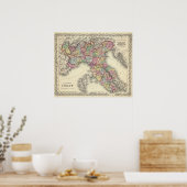 Poster Italie du Nord (Cuisine)