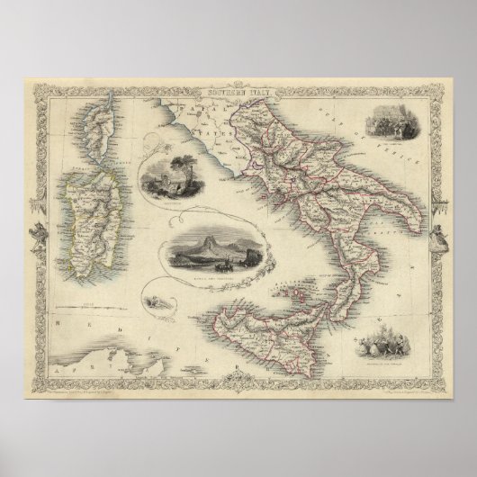 Poster Italie du Sud 5 (Devant)