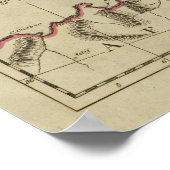 Poster Italie et Sardaigne (Coin)