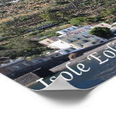 Poster Italie - Îles Éoliennes - Alicudi - (Coin)