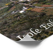 Poster Italie - Îles Éoliennes - Filicudi - (Coin)