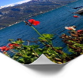 Poster Italie - Lac de Côme - (Coin)