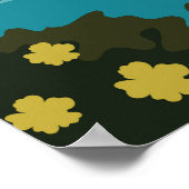 Poster Italie Lac de Côme (Coin)