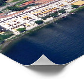 Poster Italie - Lac de Côme - Cernobbio - Villa D'Este - (Coin)