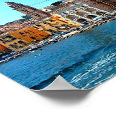 Poster Italie - Latium - Gaeta Medioevale - Vue sur la me (Coin)