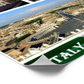 Poster Italie - Latium - Rome - (Coin)