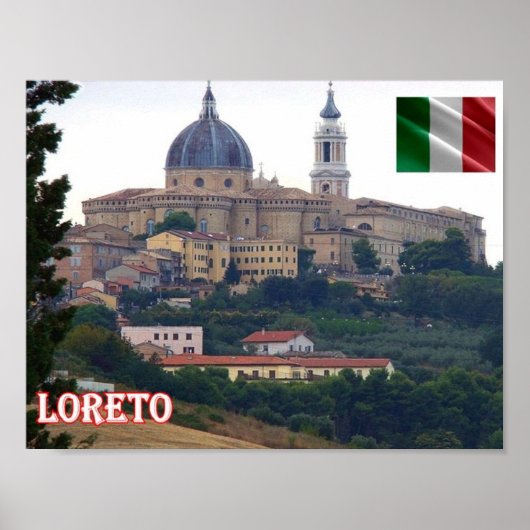 Poster Italie - Les Marches - Loreto - (Devant)