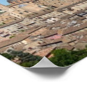 Poster Italie - Les Marches - Urbino - (Coin)