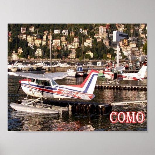 Poster Italie - Lombardie - Côme - (Devant)
