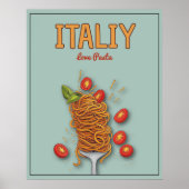 Poster Italie Love Pasta (Devant)