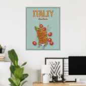 Poster Italie Love Pasta (Bureau à domicile)