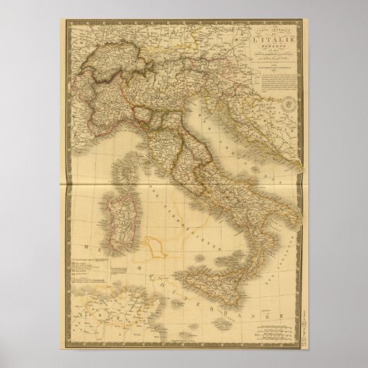 Poster Italie moderne (Devant)