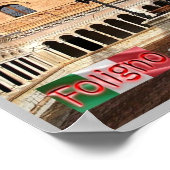 Poster Italie - Ombrie - Foligno - (Coin)