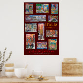 Poster Italie rappelée (ITALIA RICORDATA) (Cuisine)