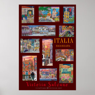 Poster Italie rappelée (ITALIA RICORDATA)
