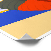 Poster Italie Rétro Vintage Tourisme Italien (Coin)