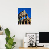 Poster Italie, Rome, Colisée (Bureau à domicile)