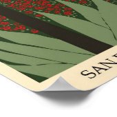 Poster Italie San Remo Vintage voyage (Coin)