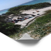 Poster Italie - Sardaigne - Alghero - Plage - (Coin)