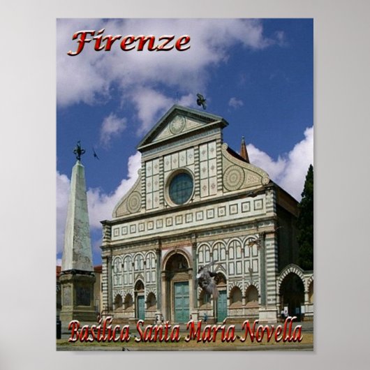 Poster Italie - Toscane - Florence - (Devant)