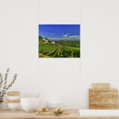 Poster Italie, Toscane, Greve. Les vignobles du Castello (Cuisine)