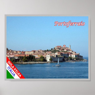 Poster Italie - Toscane - Isola d'Elba - Portoferraio -