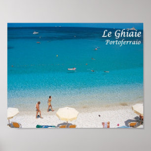 Poster Italie - Toscane - Isola d'Elba - Portoferraio -