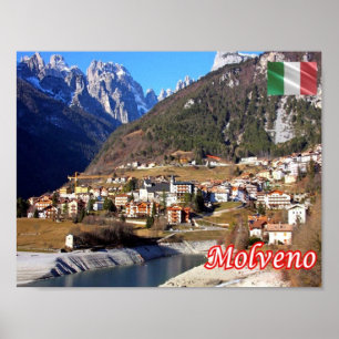 Poster Italie - Trentin Alto Adige Südtirol - Molveno -