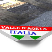 Poster Italie - Vallée d'Aoste - Aoste - Arches - (Coin)