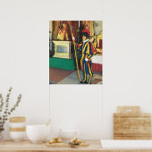 Poster Italie vintage, Garde Suisse, Vatican (Cuisine)