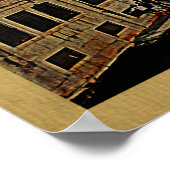 Poster Italie Vintage voyage de Venise (Coin)