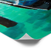 Poster Italie Voyage - VENICE aquarelle souvenir (Coin)