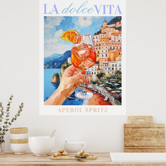 Poster italien Aperol Spritz (Cuisine)