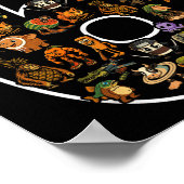 Poster Italien Brainrot Anniversaire 6 Age Mème 6ème Enfa (Coin)