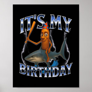 Poster Italien Brainrot Anniversaire T-shirt enfant.png