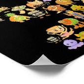 Poster Italien Brainrot Mème 9e fête d'anniversaire 9 ann (Coin)