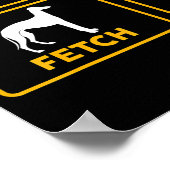 Poster italien greyhound drôle guide d'entraînement (Coin)