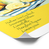 Poster italien Sun Recipe (Coin)