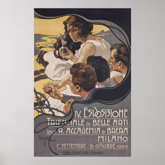 Poster Italien vintage (Devant)