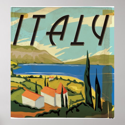Poster italien vintage (Devant)
