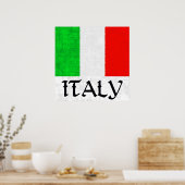 Poster ITALY FLAG (Cuisine)