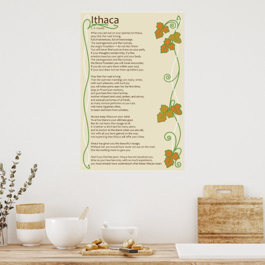 Poster Ithaca (Cuisine)