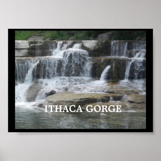 POSTER ITHACA GORGE (Devant)
