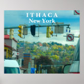 POSTER ITHACA NEW YORK (Devant)